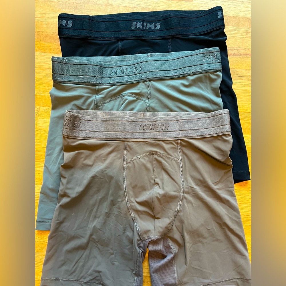 NWOT SKIMS multipack men’s stretch 5” boxer briefs